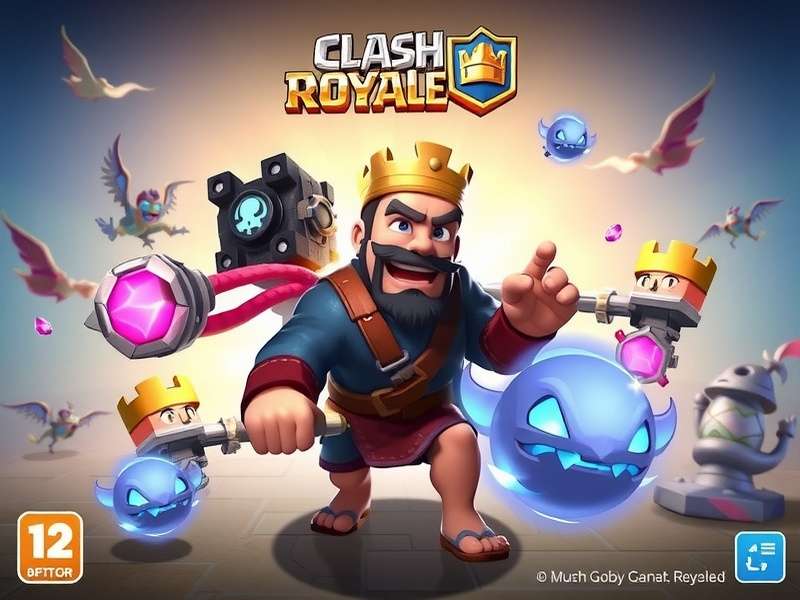 Visual diagram of Clash Royale deck archetypes: Beatdown, Control, Cycle, Bait