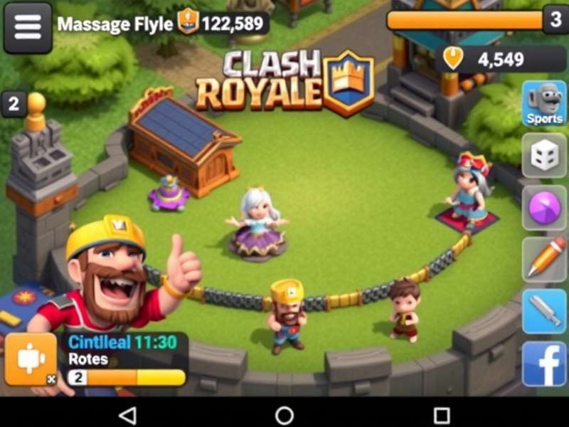 Clash Royale Online Emulator running on PC and mobile devices