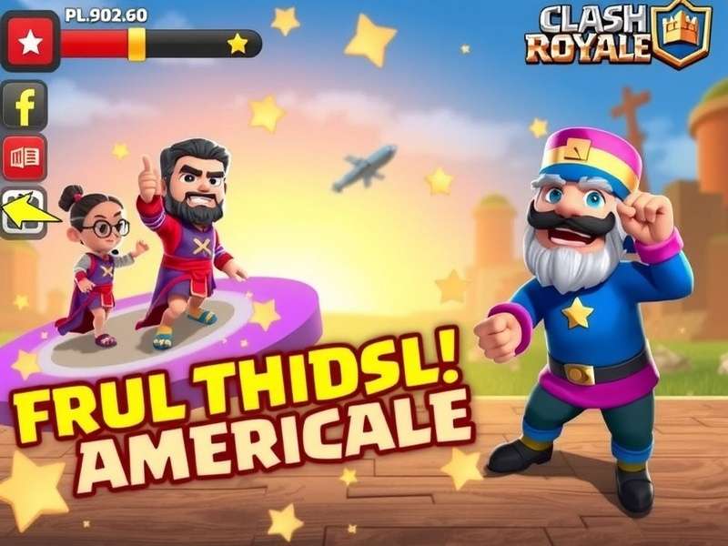 Clash Royale gameplay on PC with emulator interface