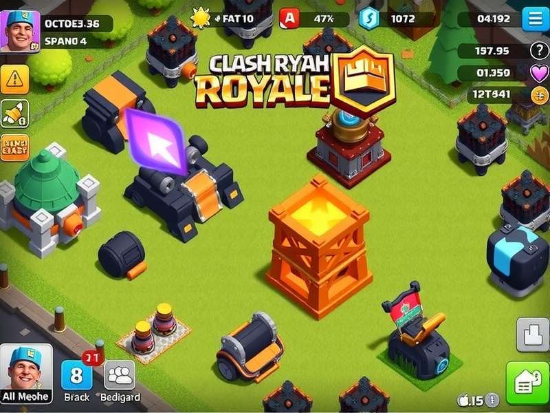 Clash Royale gameplay screen showing gem redemption interface