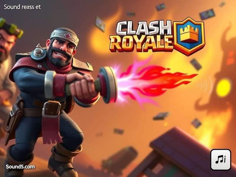 Professional mobile gaming setup with high-quality headphones for Clash Royale audio enhancement