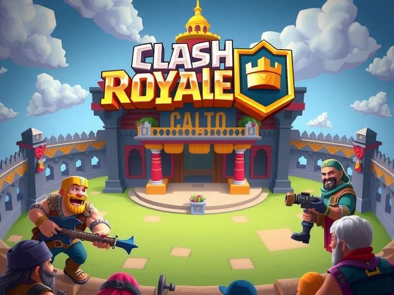 Sound design team working on Clash Royale audio effects in a studio