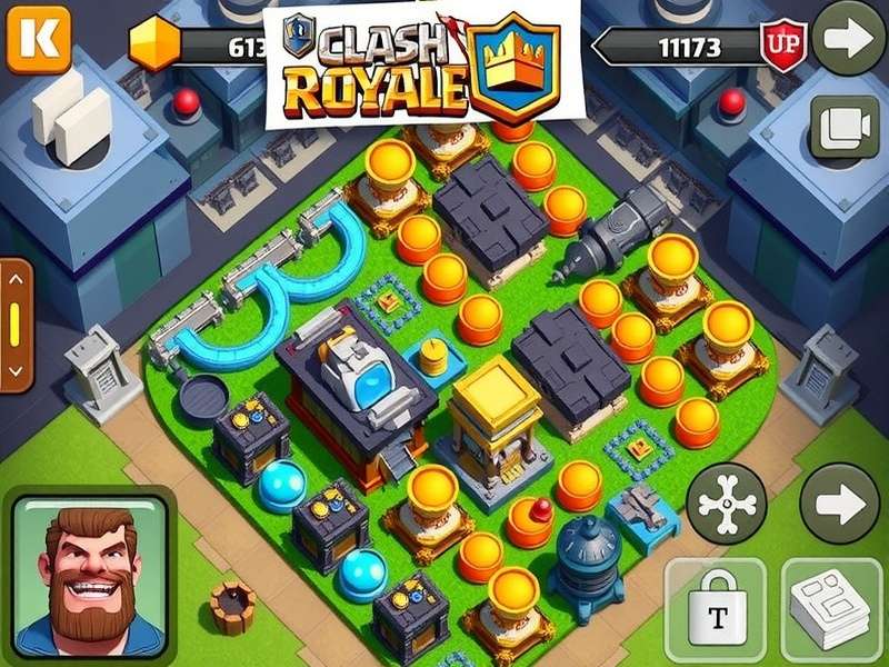 Clash Royale running smoothly on a PC screen with detailed graphics