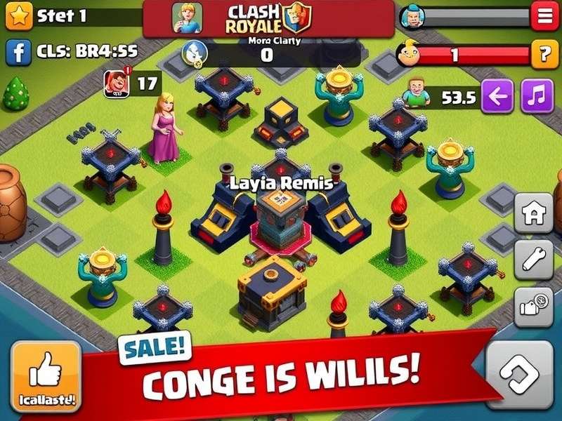 Clash Royale Mod APK Gameplay Screenshot