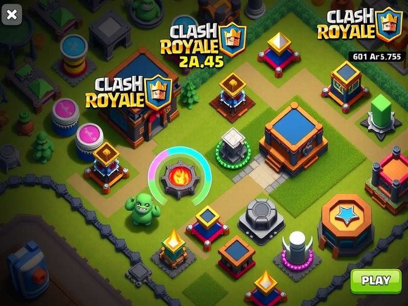 Clash Royale in-game store interface showing legendary chest and gem offers