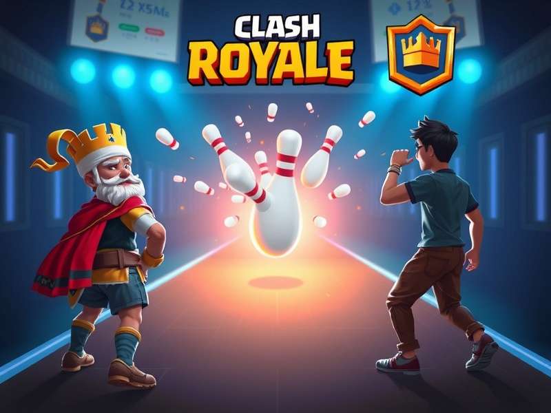 Waveform analysis of the Clash Royale Bowler attack sound effect showing the grunt, wind-up, and impact peaks