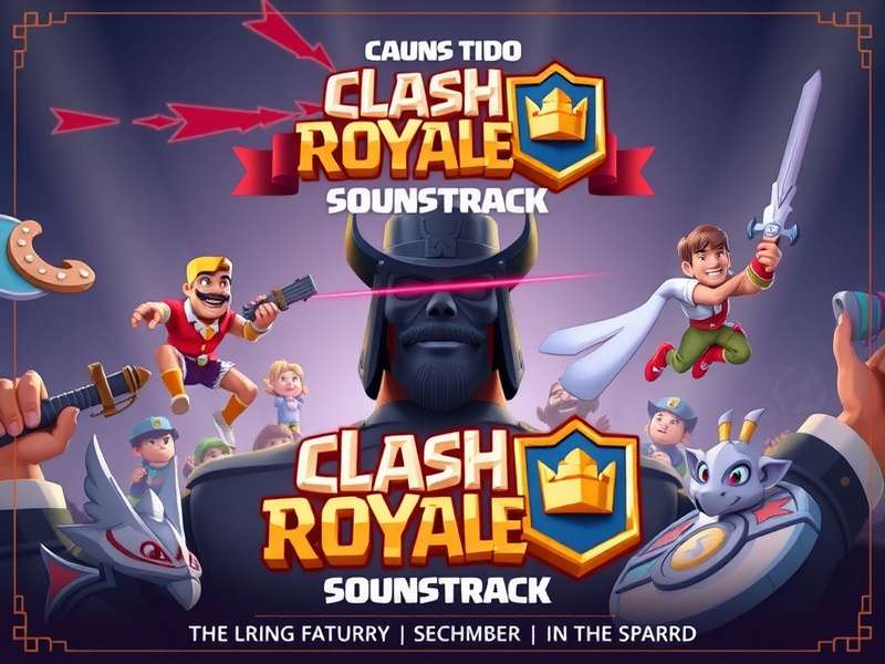 Inside the Supercell sound studio showing audio equipment and Clash Royale visuals