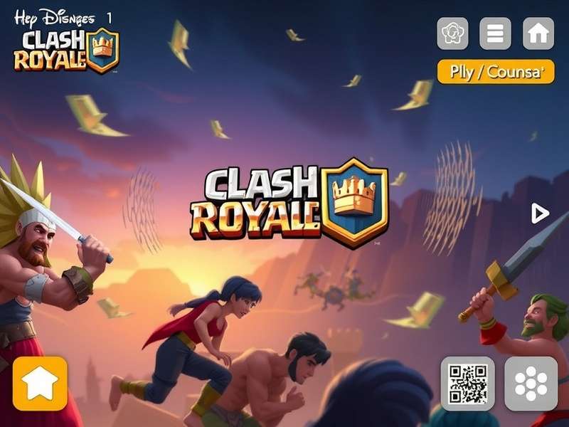 iPhone showing Clash Royale sound settings interface