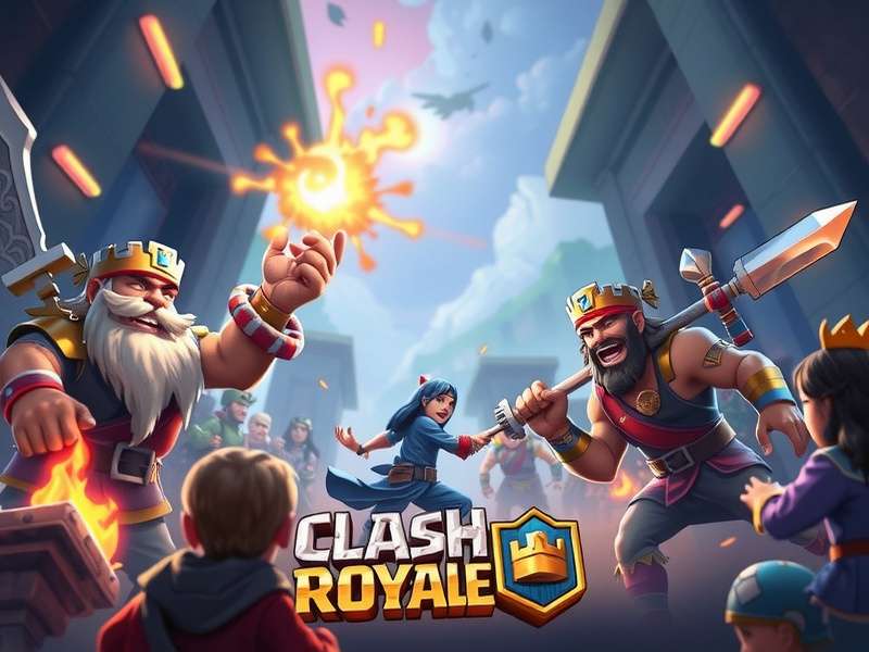 Spectrogram and waveform analysis of the Clash Royale opening sound