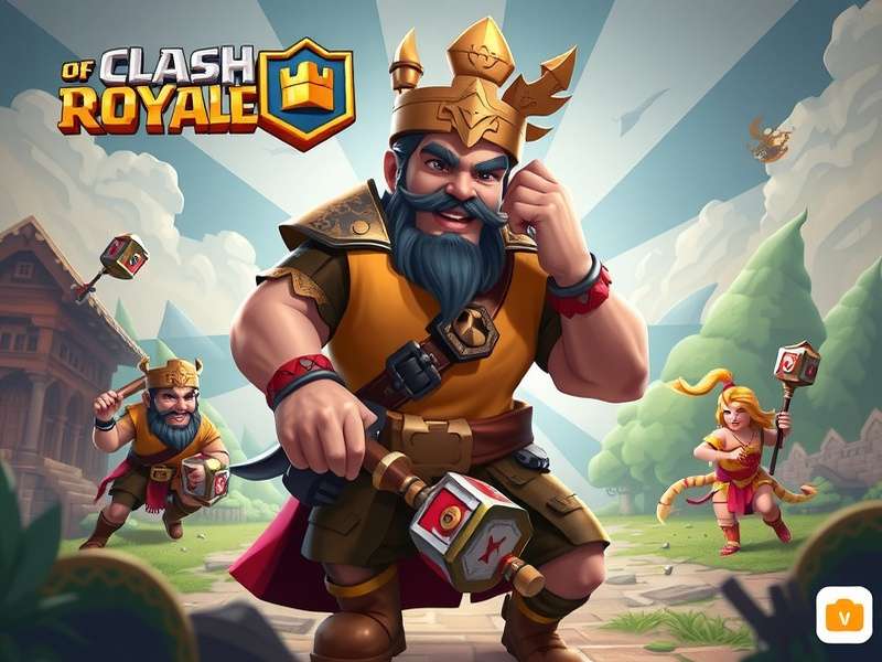 Clash Royale Card Wheel Diagram showing card tiers and categories