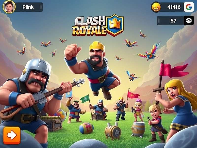 Clash Royale gameplay on PC with enhanced graphics