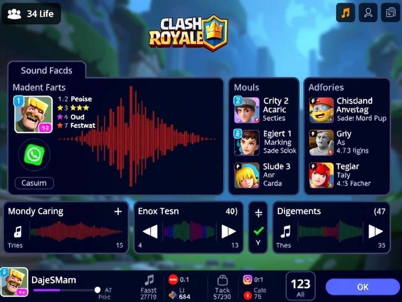 Clash Royale Soundboard Interface on Discord
