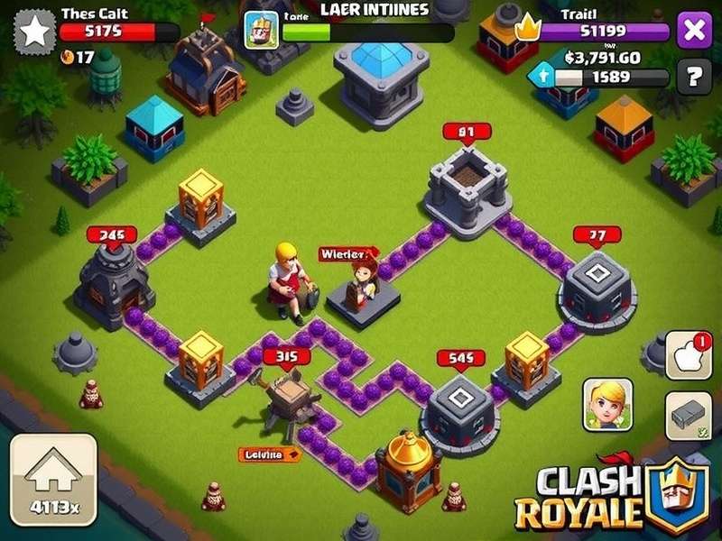 Clash Royale gameplay on PC browser without download