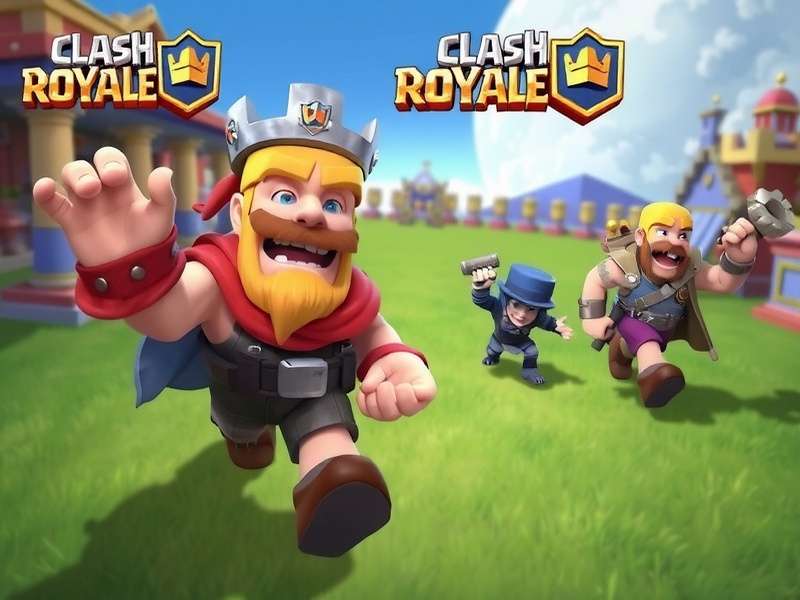 Clash Royale strategy diagram showing troop placement positions