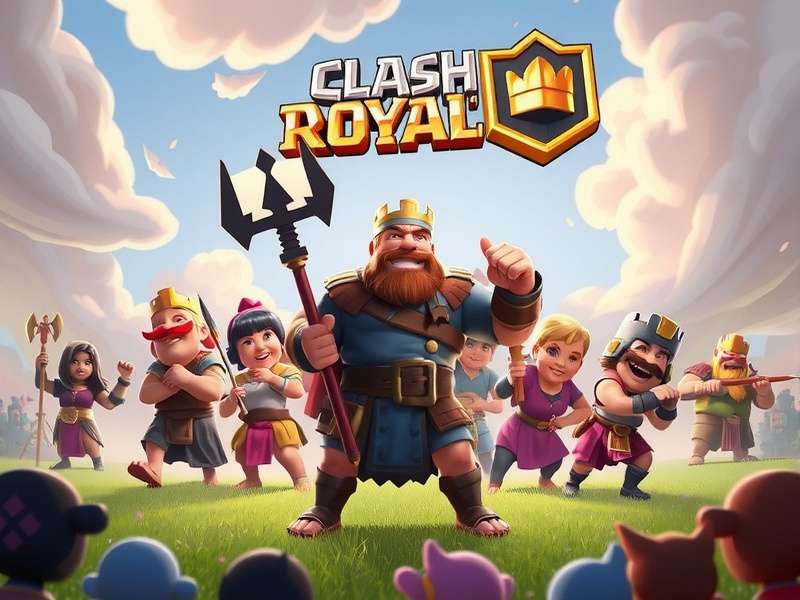 Clash Royale Arena Battle Scene