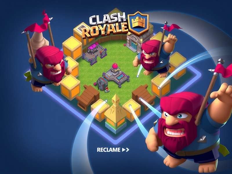 Clash Royale Web Arena showcasing intense multiplayer battle
