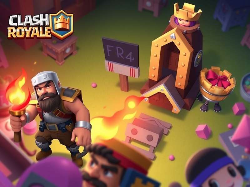 Larry Clash Royale player showcasing a high-tier trophy record on mobile phone