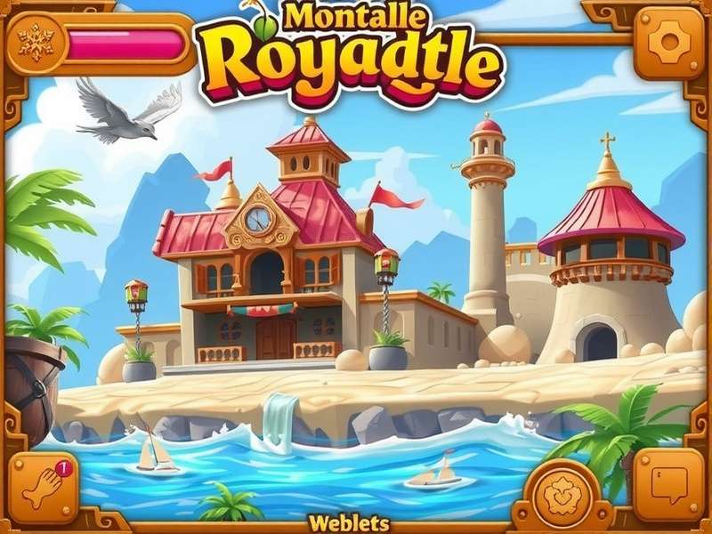 Royaledle puzzle interface showing card hints and guesses