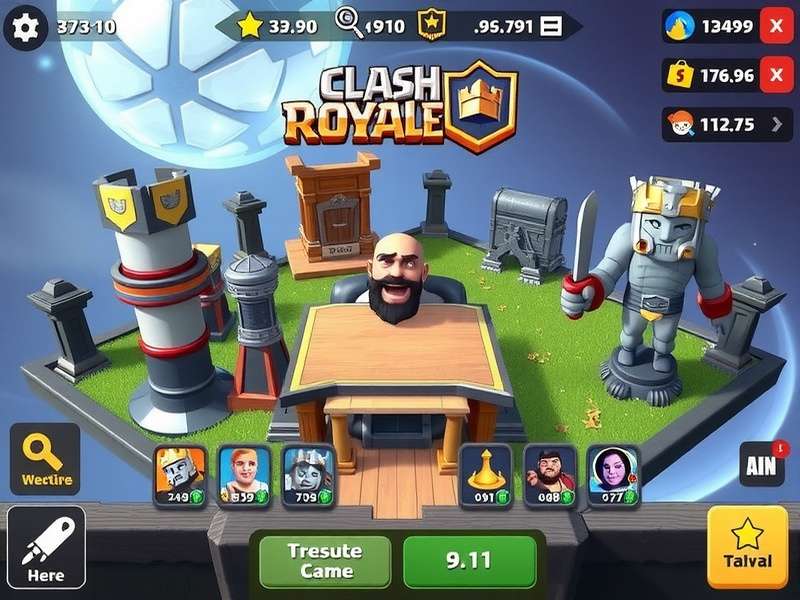 Clash Royale gameplay on PC with detailed graphics