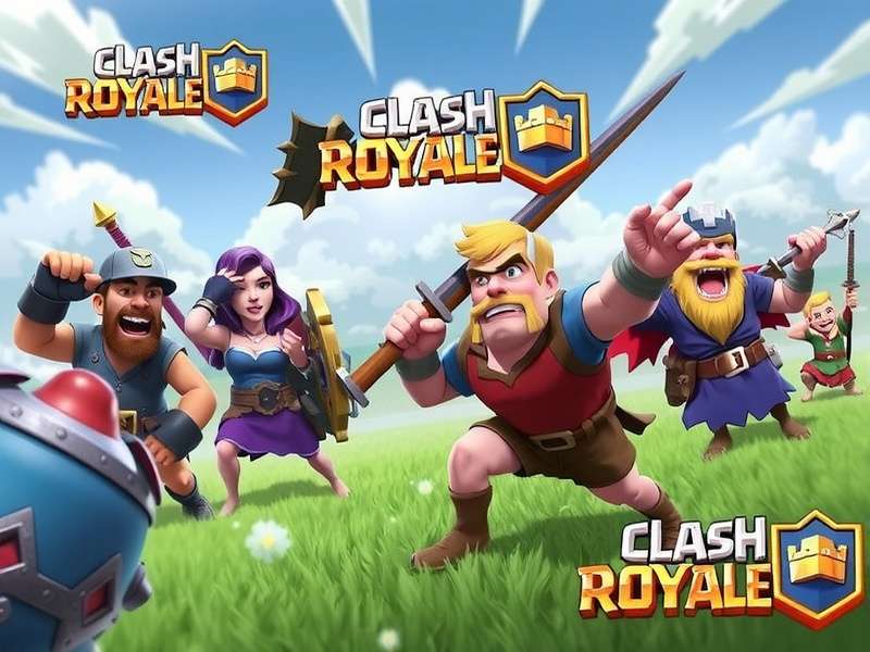 Clash Royale update screen showing new features