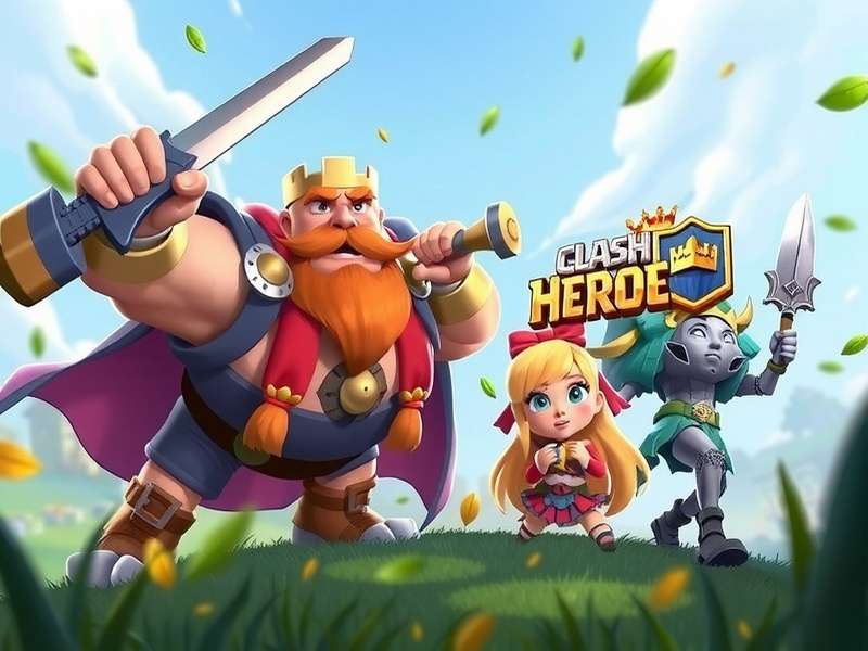 All Clash Royale Heroes - Archer Queen, Golden Knight, Skeleton King, Mighty Miner