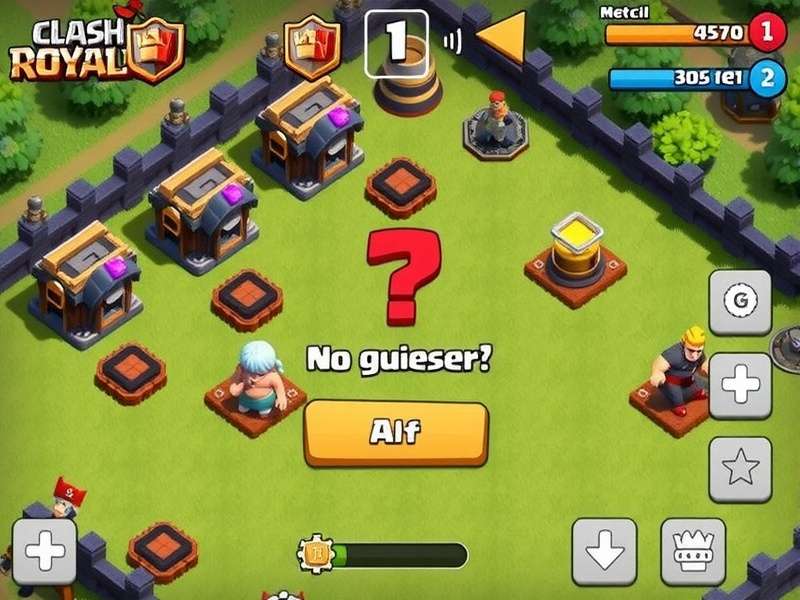 Clash Royale Guesser Game Interface showing card guessing gameplay