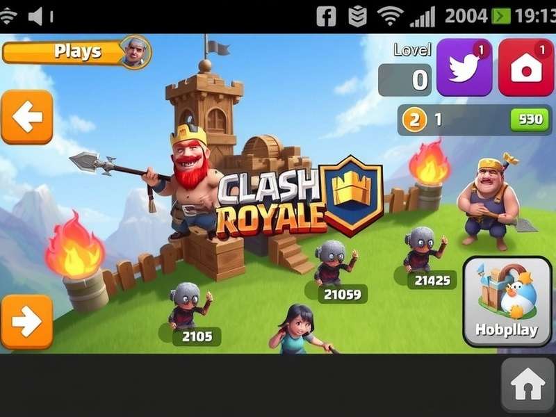 Clash Royale gameplay on multiple devices