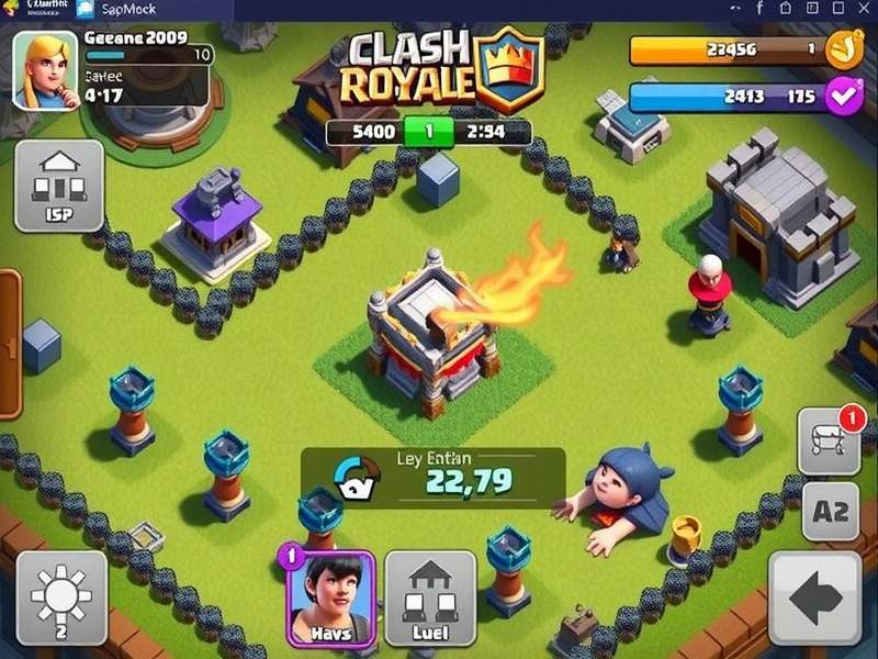 Clash Royale gameplay on mobile device