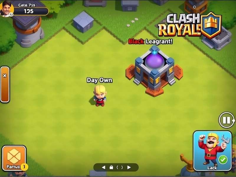 Clash Royale Hack Interface Showing Gems and Cards