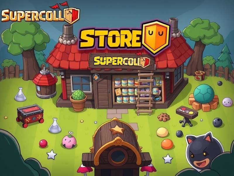 Official Clash Royale merchandise display including figurines and apparel