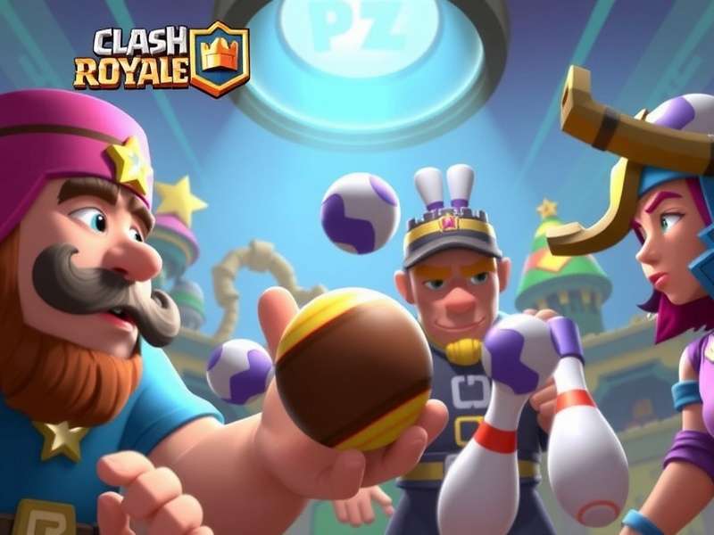 Bowler in action in Clash Royale