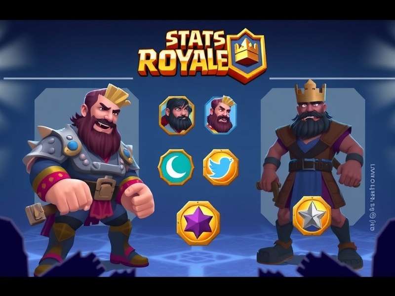 Clash Royale Stats Dashboard showing real-time analytics