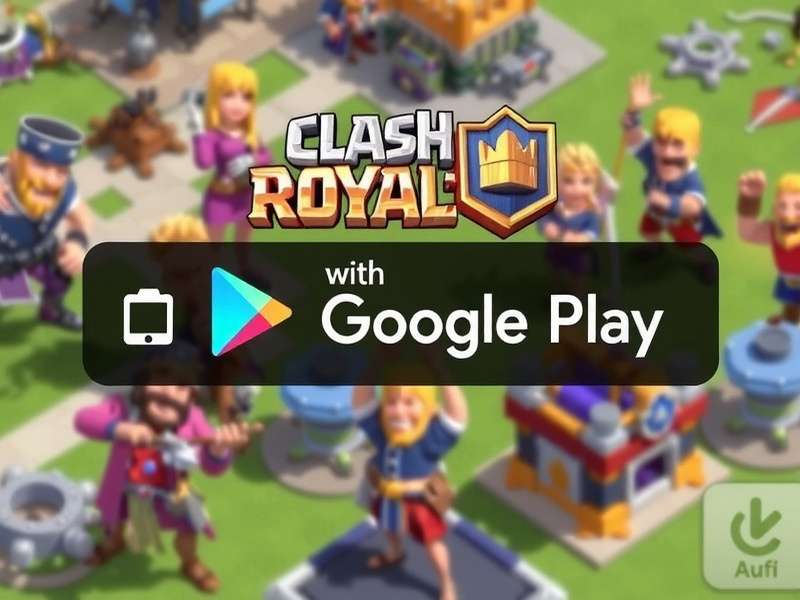 Clash Royale gameplay on a modern smartphone