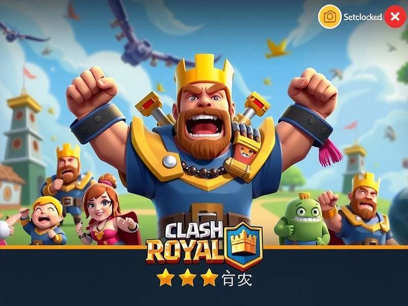 Clash Royale gameplay on multiple devices