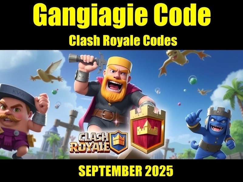 Clash Royale Codes September 2025 – Free Gems and Chests