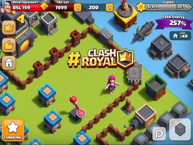 Clash Royale Mod Apk Online gameplay with unlimited gems and max cards for Indian players