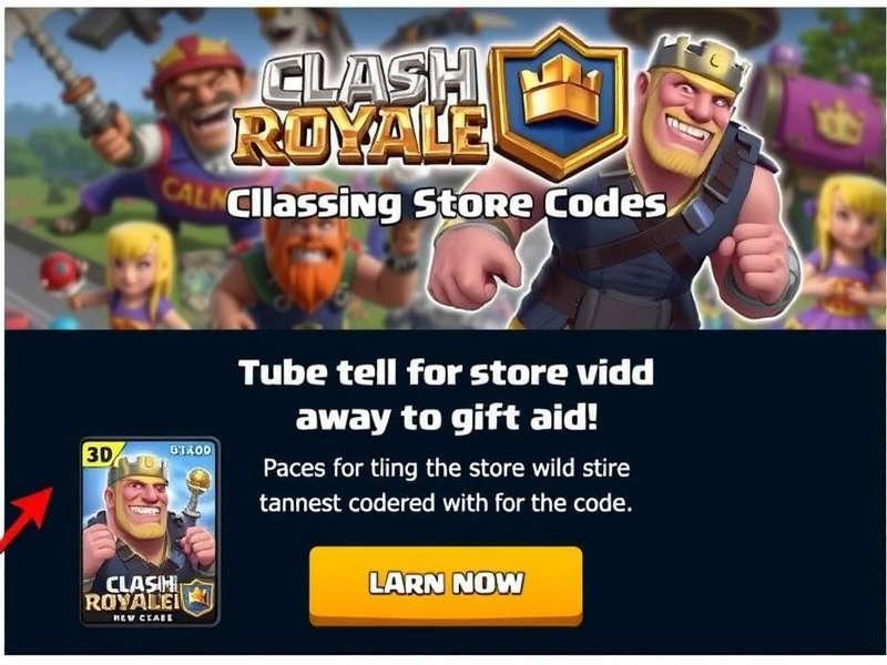 Clash Royale Store Codes – India Edition 2025 with exclusive rewards and redeeming guide