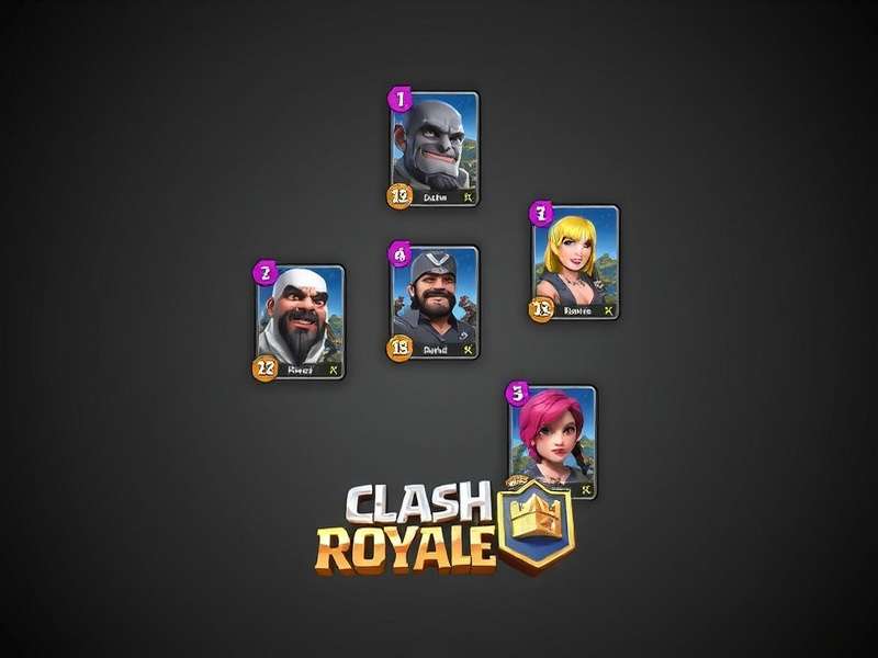 Clash Royale 2016 card collection banner showing legendary and classic cards